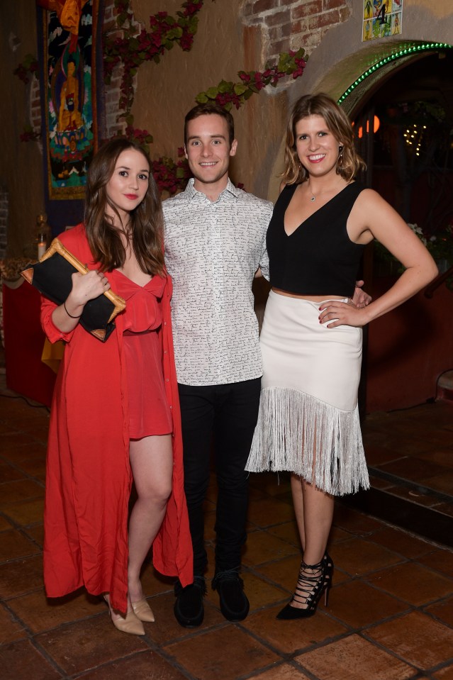 Olivia Korenberg, Charlie Pohald, and Marika Kielland at the LAXART UNGALA.