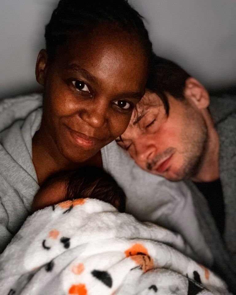 Oti Mabuse has revealed her baby spent six weeks in hospital after being born premature