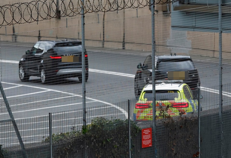 He was driven in a security motorcade accompanied by the Metropolitan Police from the West London airport into Central London