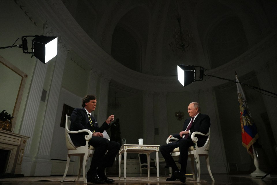 The Vladimir Putin versus Tucker Carlson interview finally aired last night