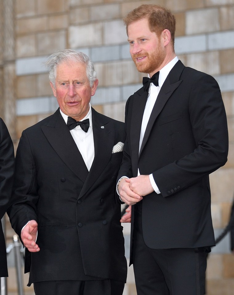 Harry has flown in to be with Charles after his shock cancer diagnosis