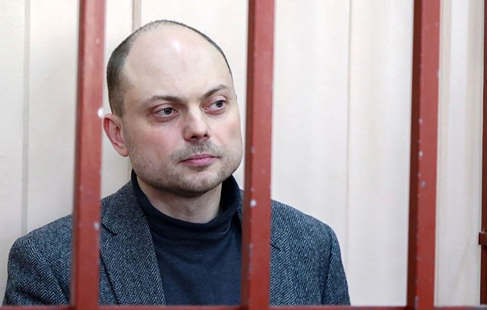 Vladimir Kara-Murza was jailed last year in a 'show trial'