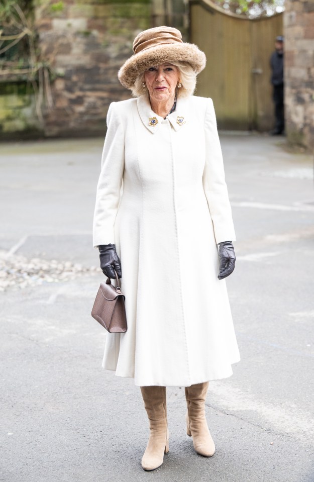 Queen Camilla is on the taller side