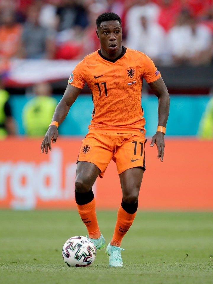 Promes featured at Euro 2020