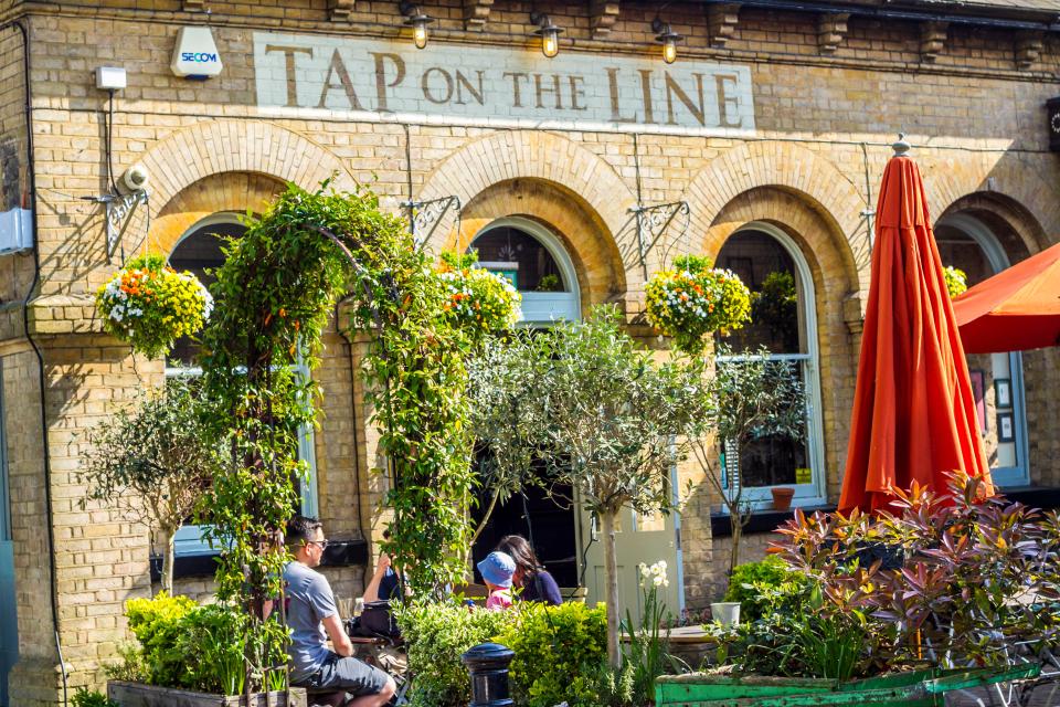 The Tap on the Line is one of the last remaining pubs on the London Underground