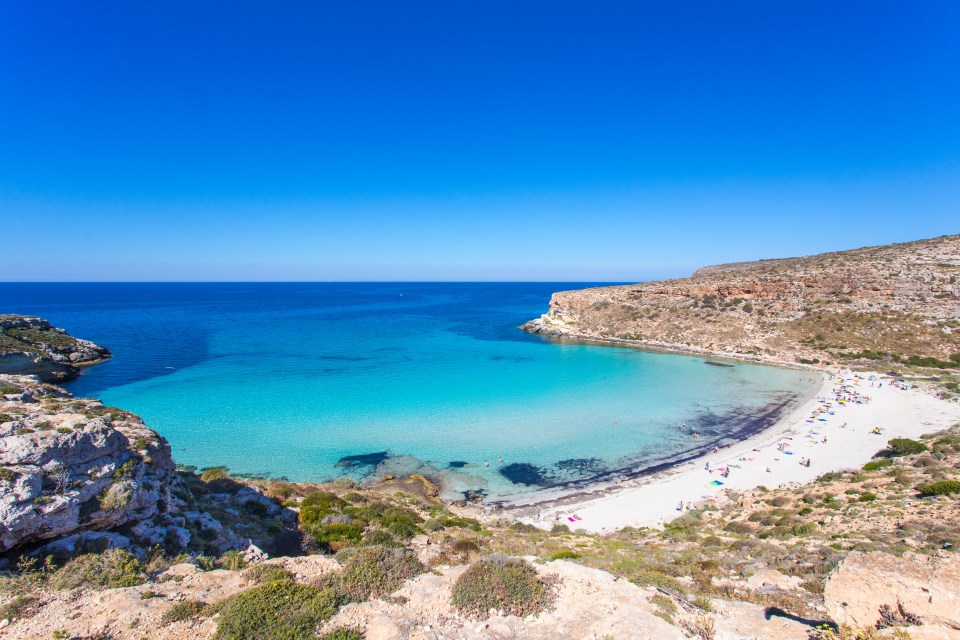 Spiaggia dei Conigli in Sicily came in second place