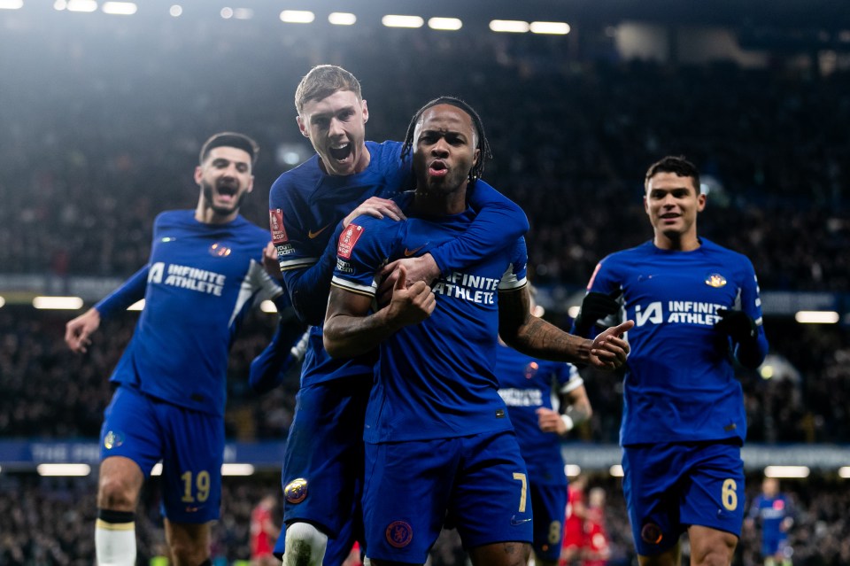 The Chelsea boss wants Cole Palmer and Raheem Sterling to celebrate against City if they score