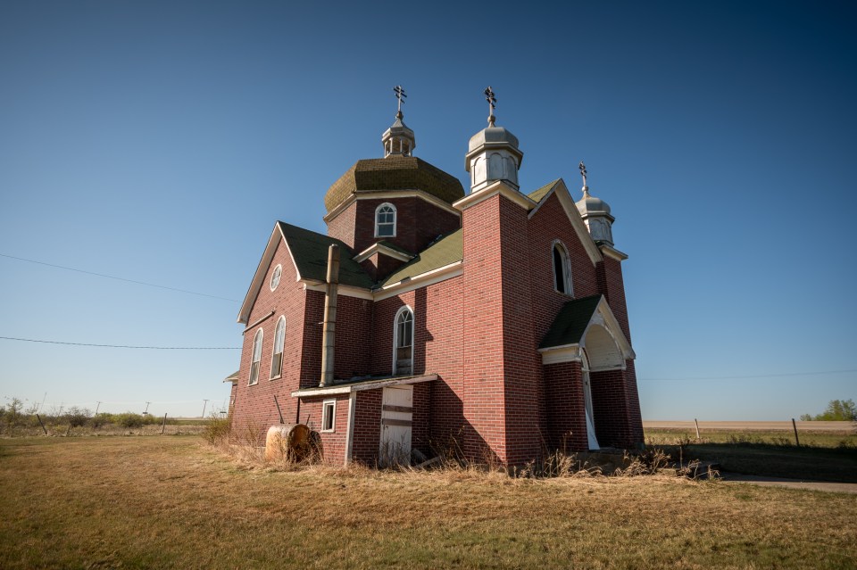 Man discovers entire abandoned town with church, post office and homes