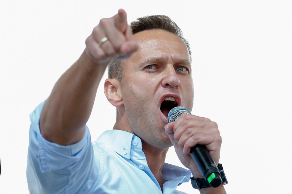 The attack comes days after the suspected murder of Russia's fiercest opposition, Alexei Navalny