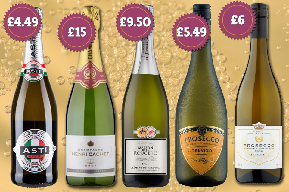 We’ve scoured the shelves for some of the cheapest bottles of fizz this V-Day