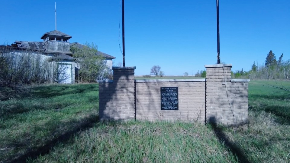 A former school was left in a deplorable state