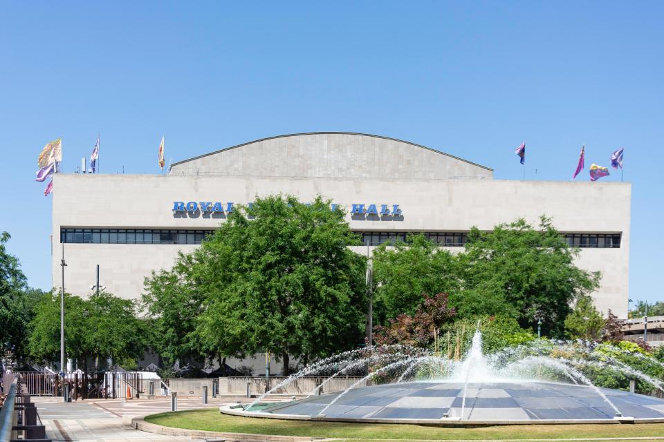 The Baftas moved to the Royal Festival Hall in 2023