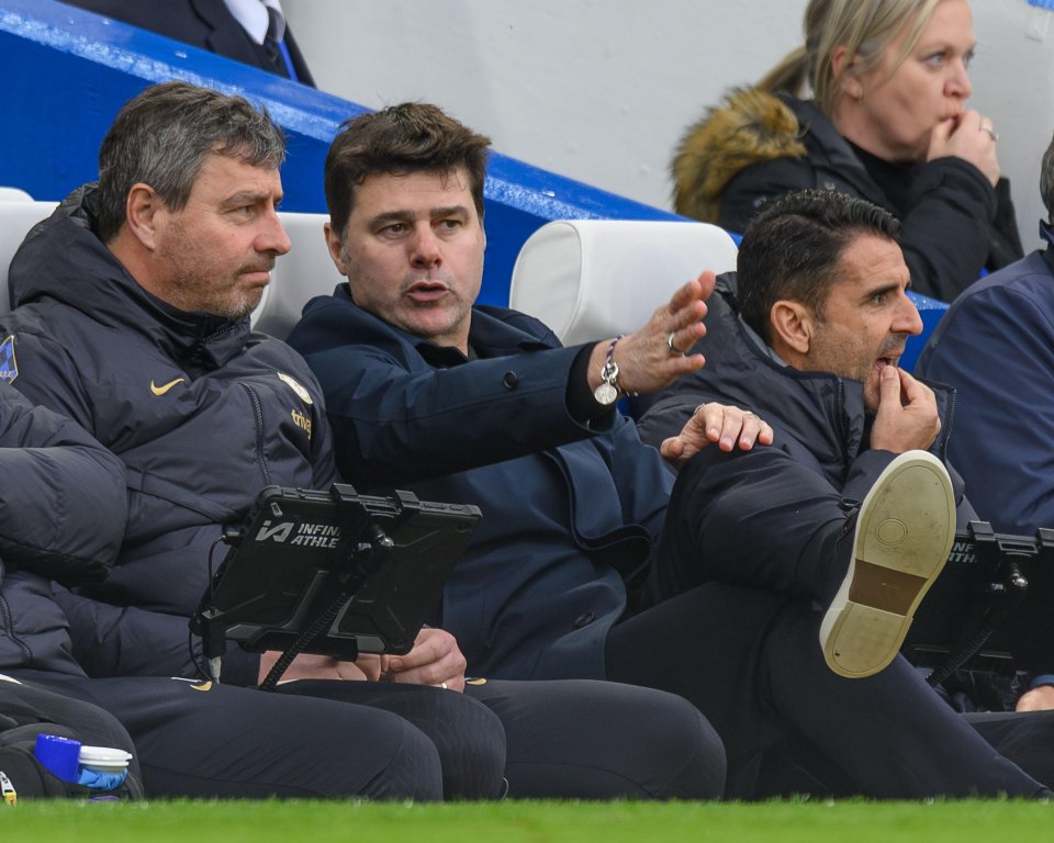 The seat is located behind Mauricio Pochettino's dugout