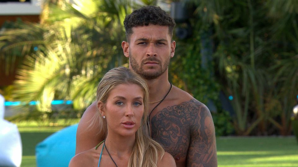 Callum and Jess became a couple in the villa before splitting a few months after