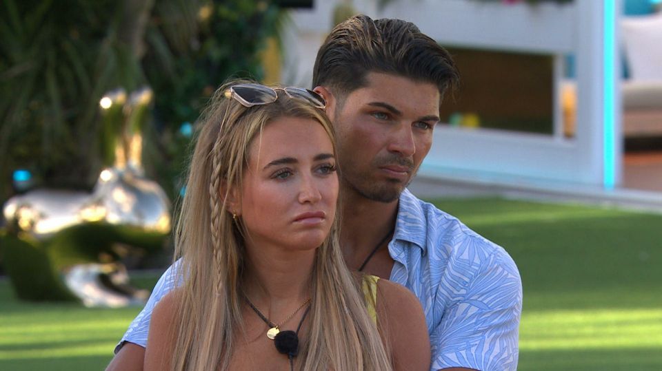 Georgia and Anton have had a bumpy ride in the villa