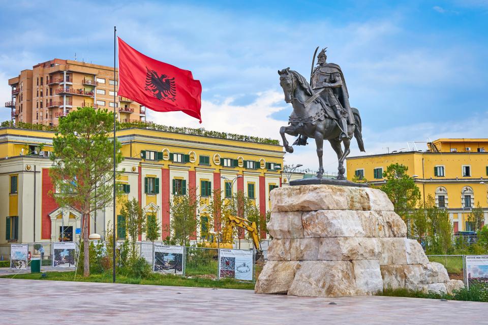 Tirana, Albania's capital