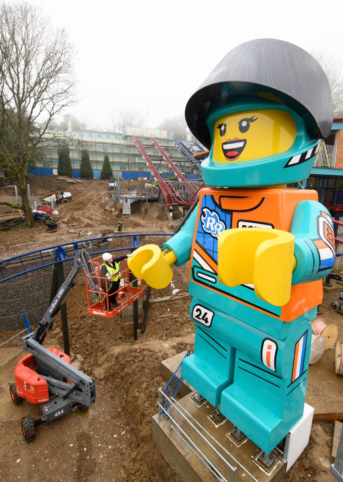 Minifigure Speedway is a £10million rollercoaster