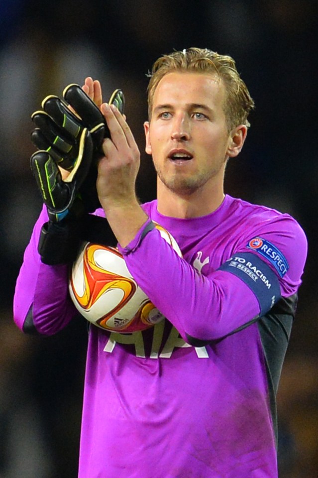 Harry Kane was forced to go in goal for Tottenham in 2014 after Hugo Lloris got sent off