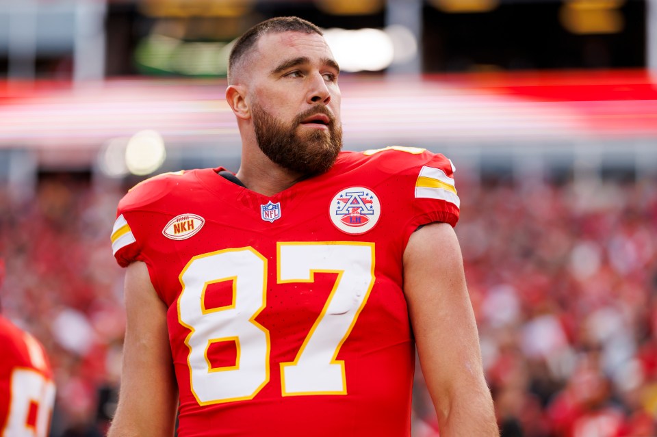 Travis Kelce's Kansas City Chiefs take on the San Francisco 49ers in Las Vegas