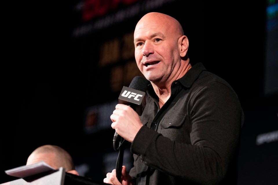 UFC chief Dana White called the scenes ‘crazy’