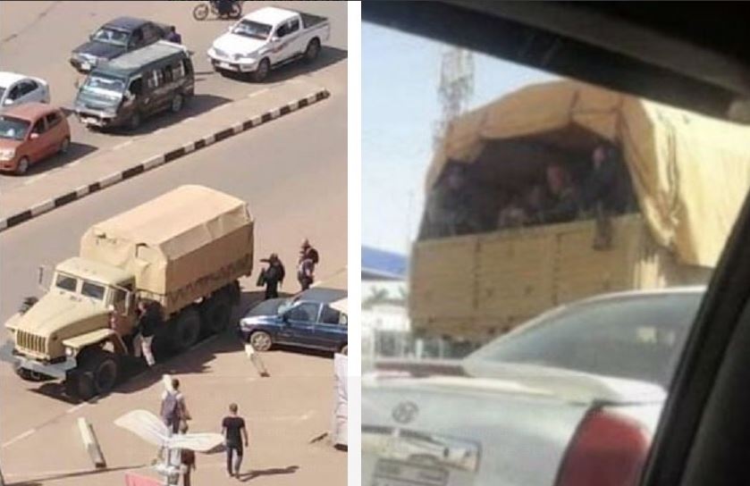 Russian mercenaries spotted in Khartoum, Sudan in late 2019 - they have been operating in the country since 2017