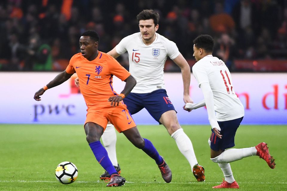 The winger has 50 caps for the Netherlands national team but is now playing in Russia