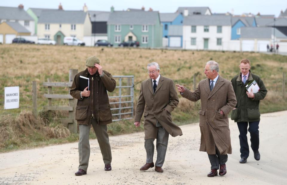 King Charles visited Nansledan earlier this year