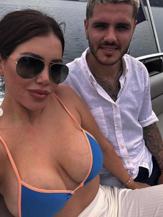 Wanda and Icardi regularly pose for pictures together