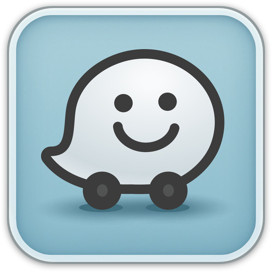 The Waze app logo