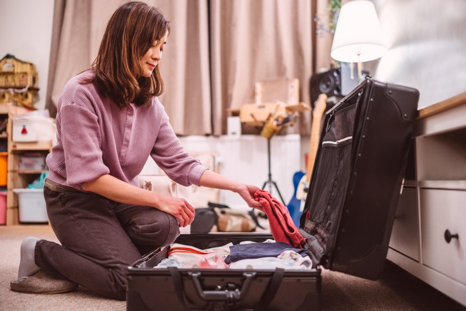 Travelling with just hand luggage can be quite difficult (stock image)