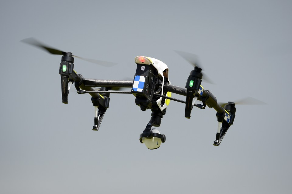 Currently, police forces in England and Wales use about 400 drones