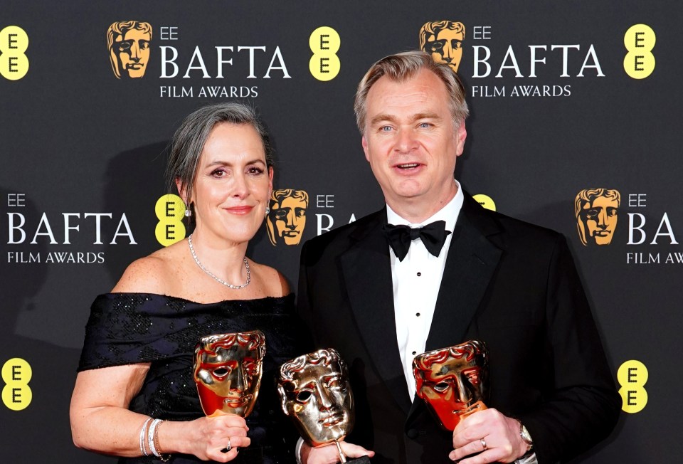 Christopher Nolan and Emma Thomas are set to receive a knighthood and damehood for their services to film