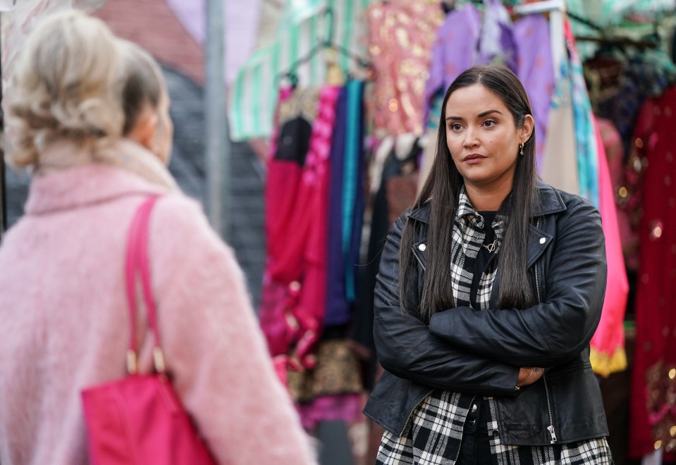 Jacqueline plays Lauren Branning in the BBC soap