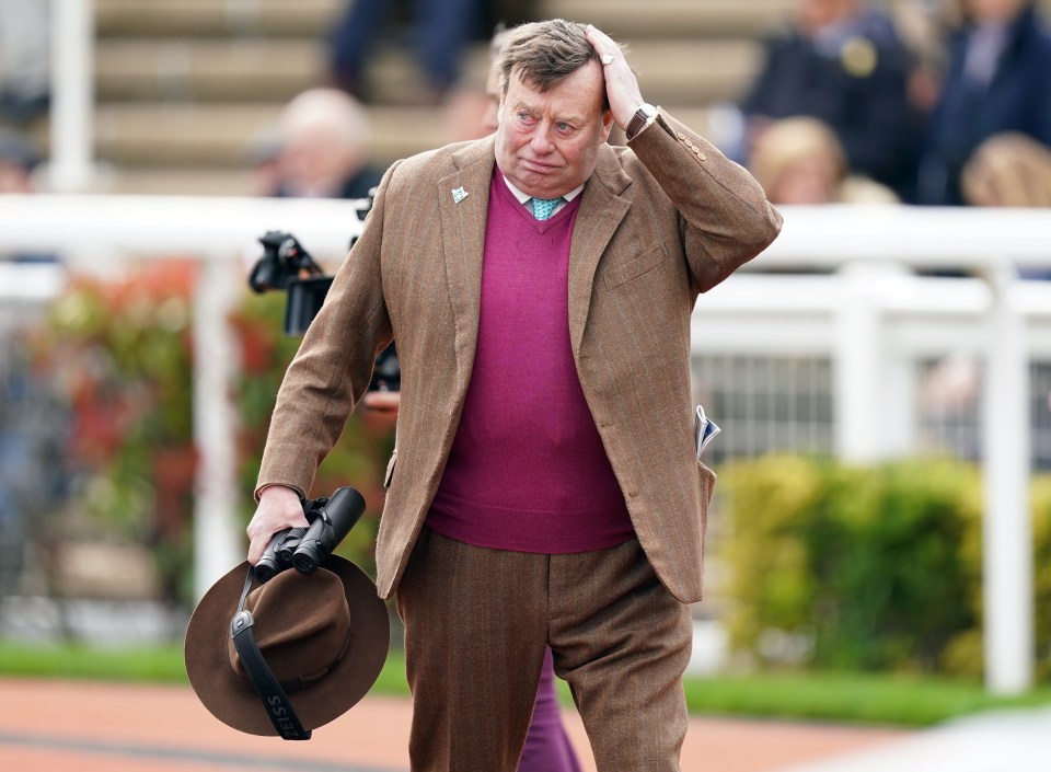 Nicky Henderson has endured a torrid Cheltenham Festival