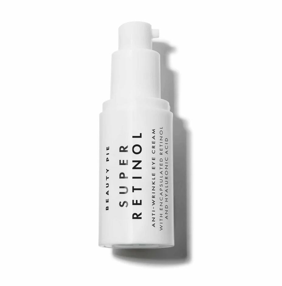 Beauty Pie’s Super Retinol Anti-wrinkle Eye Cream contains a 1% retinol complex