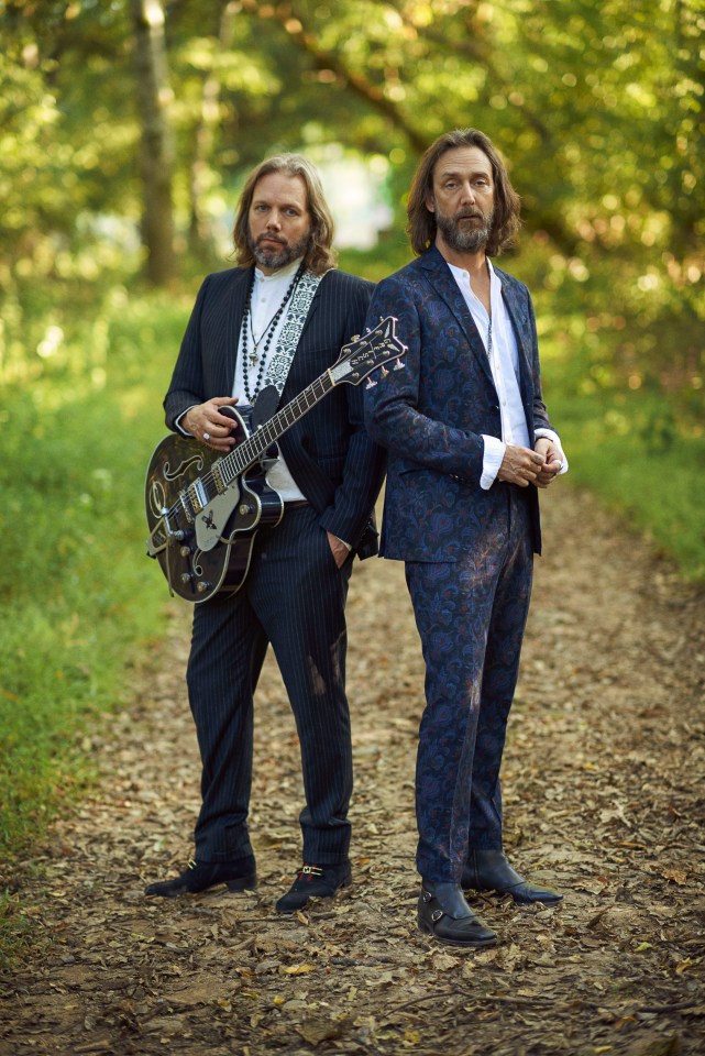 The Black Crowes' brothers Chris and Rich Robinson have put out a new album with a pretty attention-grabbing name - Happiness Bastards