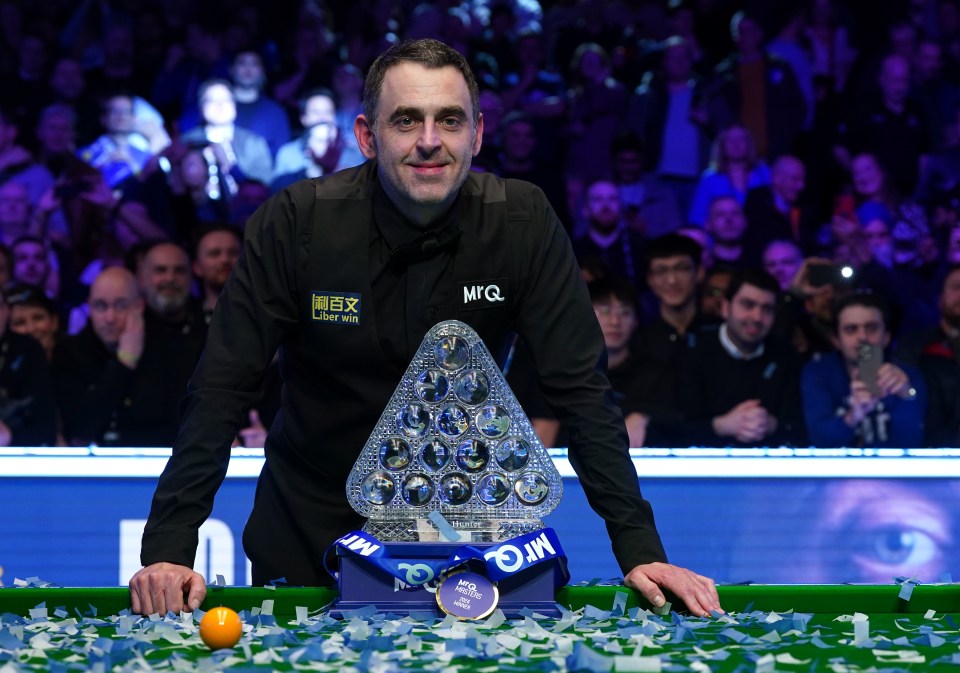 Ronnie O'Sullivan will be one of the star names in Saudi Arabia