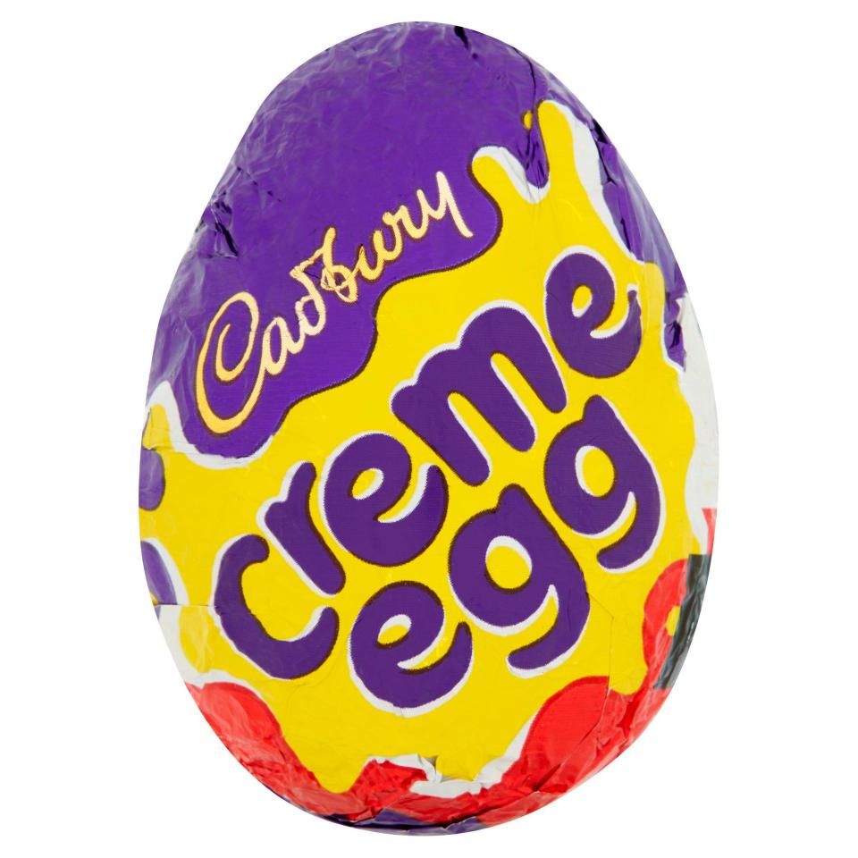 A Cadbury's Creme Egg