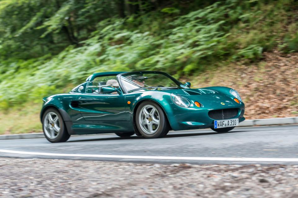 Even though the Lotus Elise S1's price fequently changes, John said it's still 'in demand'