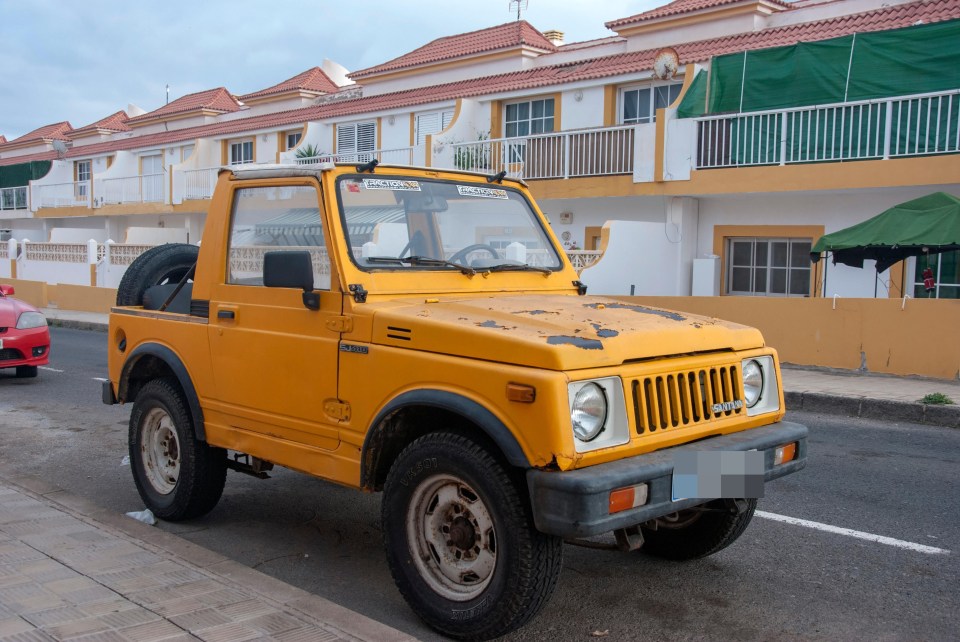 He named the 1986 Suzuki SJ410 that he restored in series two of the show