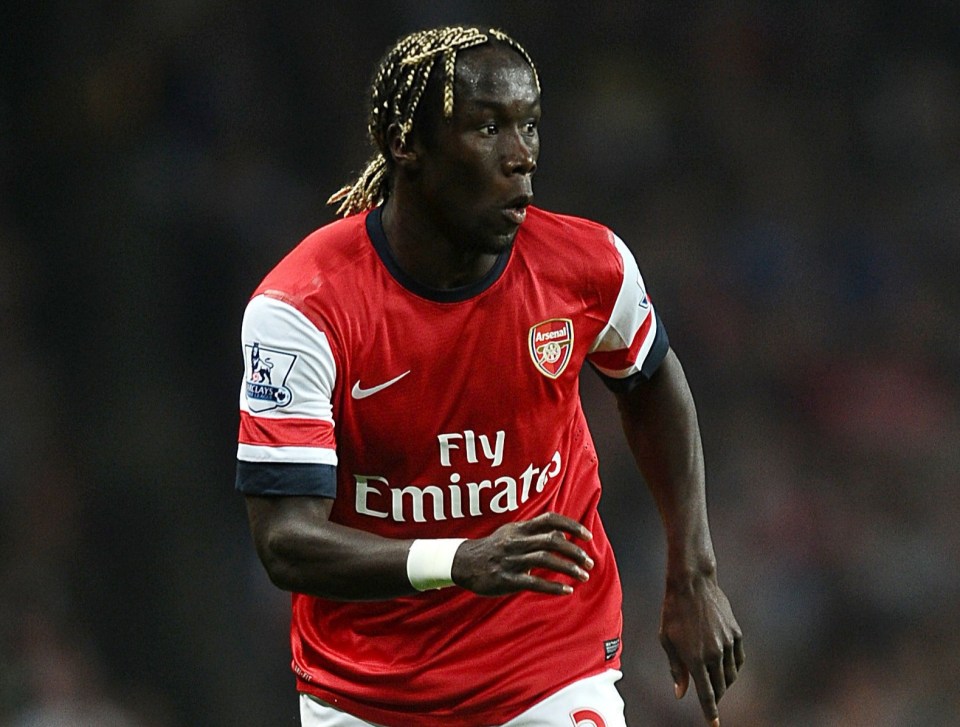 Former Arsenal star Bacary Sagna is now selling backpacks after retiring