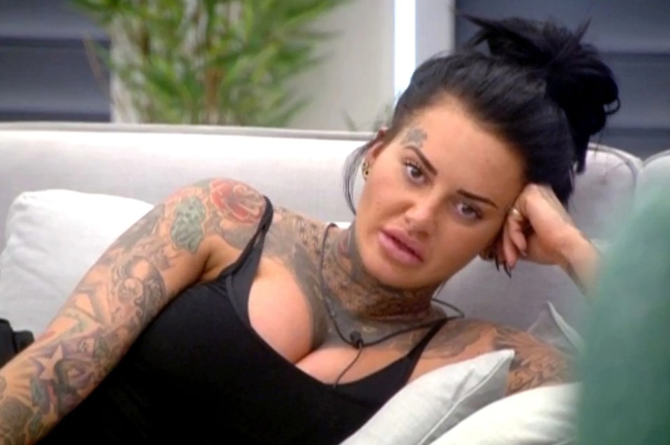 Jemma Lucy pictured in Celebrity Big Brother 2017