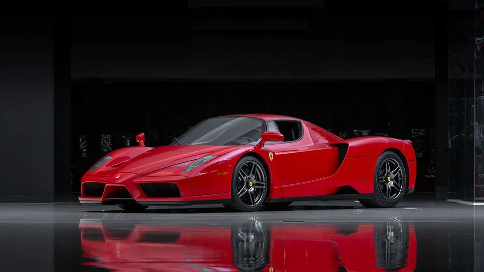 Named after its founder, the Ferrari Enzo is one of the most recent models