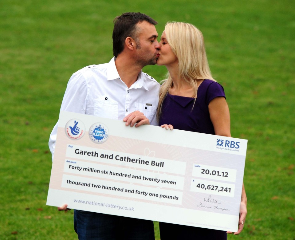 Gareth and Catherine Bull said they'd be the most boring millionaires when they won the life-changing sum