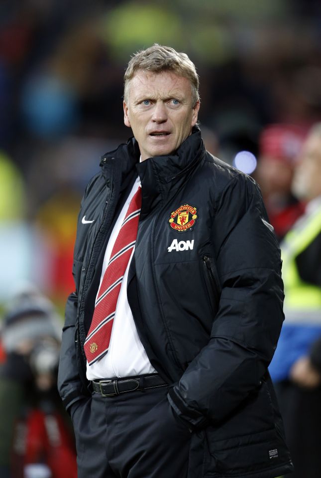 David Moyes was sacked after 10 months in charge at Man Utd