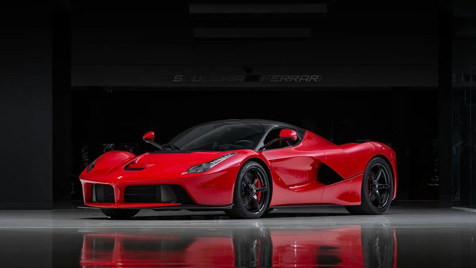 The powerful LaFerrari model