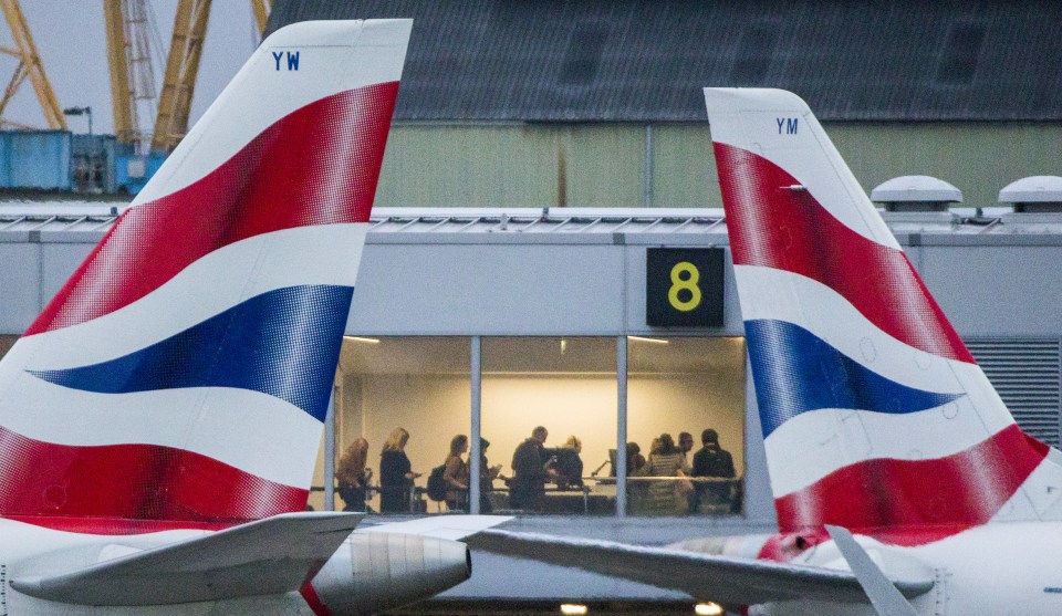 A BA captain has been grounded over claims he covered up his medical history of sudden bouts of anger