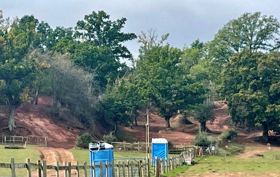 The vehicle overturned at off-road course