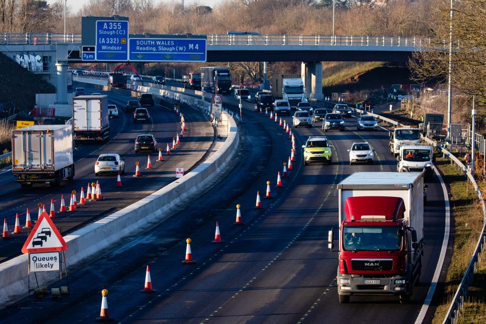 Regular roadworks represent Britain's creaking infrastructure with streets littered with potholes