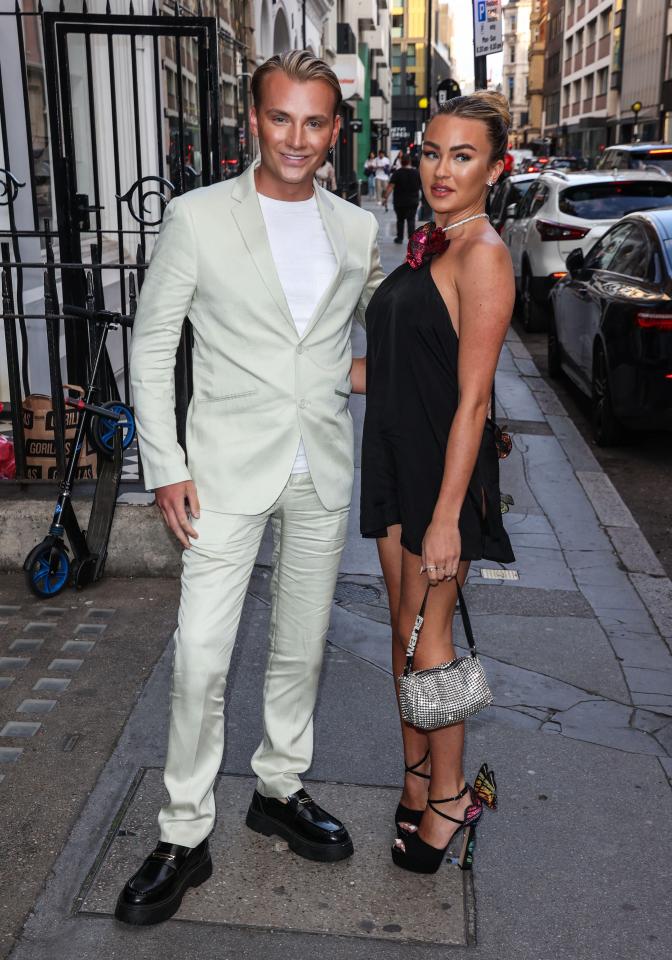 The reality star has fallen out with her pal Harry Derbidge